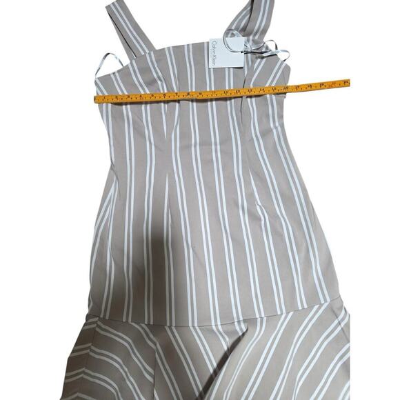 Calvin Klein Women’s Striped Sleeveless Dress - Size 8 - New With Tags - Picture 6 of 8